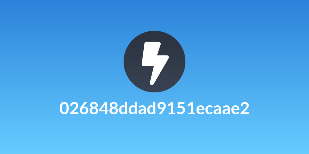 026848ddad9151ecaae2