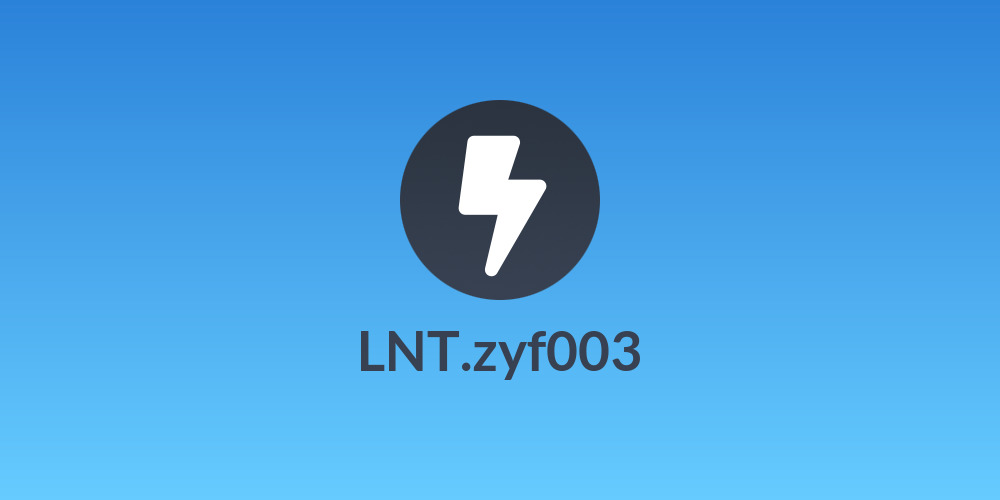 LNT.zyf003