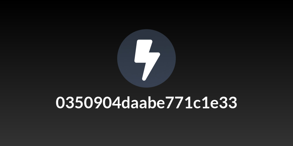 0350904daabe771c1e33