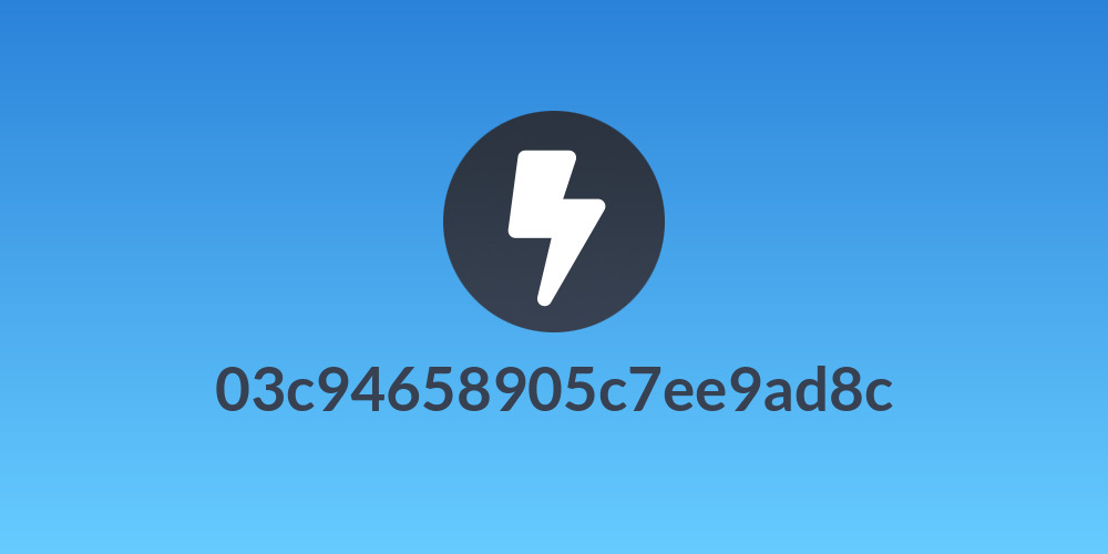 03c94658905c7ee9ad8c