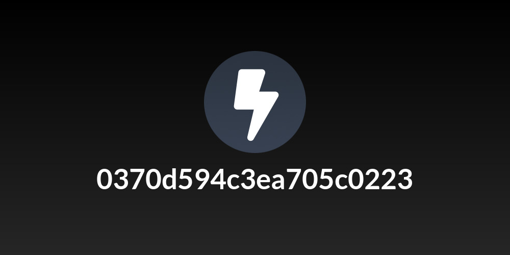 0370d594c3ea705c0223