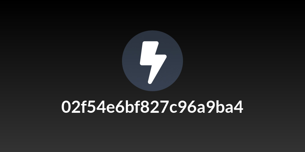 02f54e6bf827c96a9ba4
