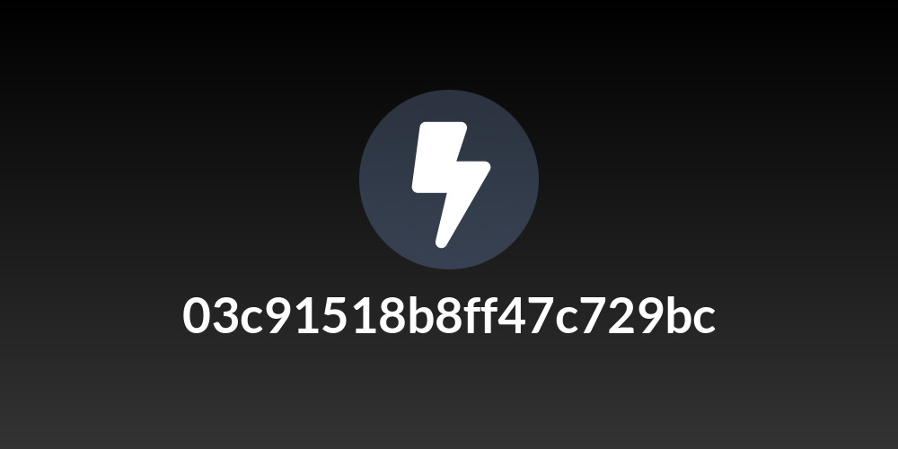 03c91518b8ff47c729bc