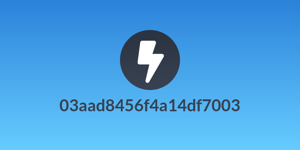 03aad8456f4a14df7003