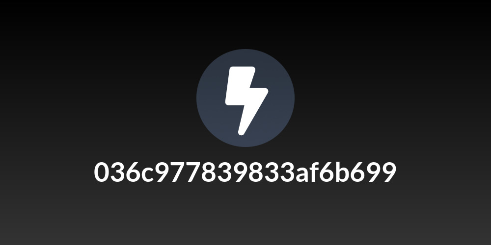 036c977839833af6b699