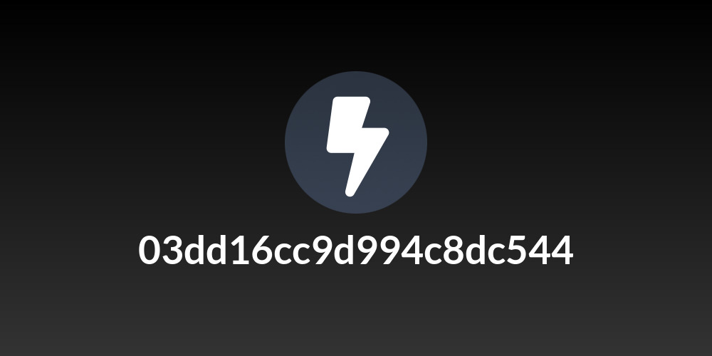 03dd16cc9d994c8dc544
