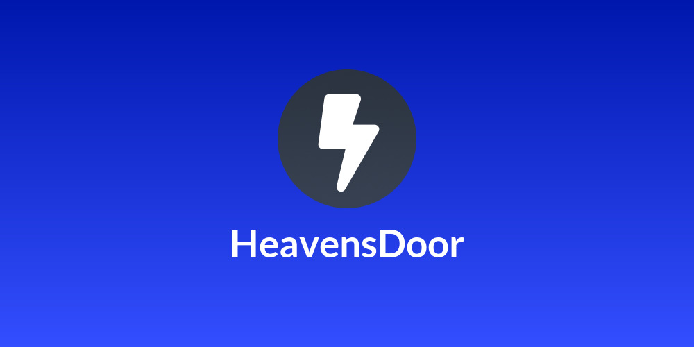 HeavensDoor