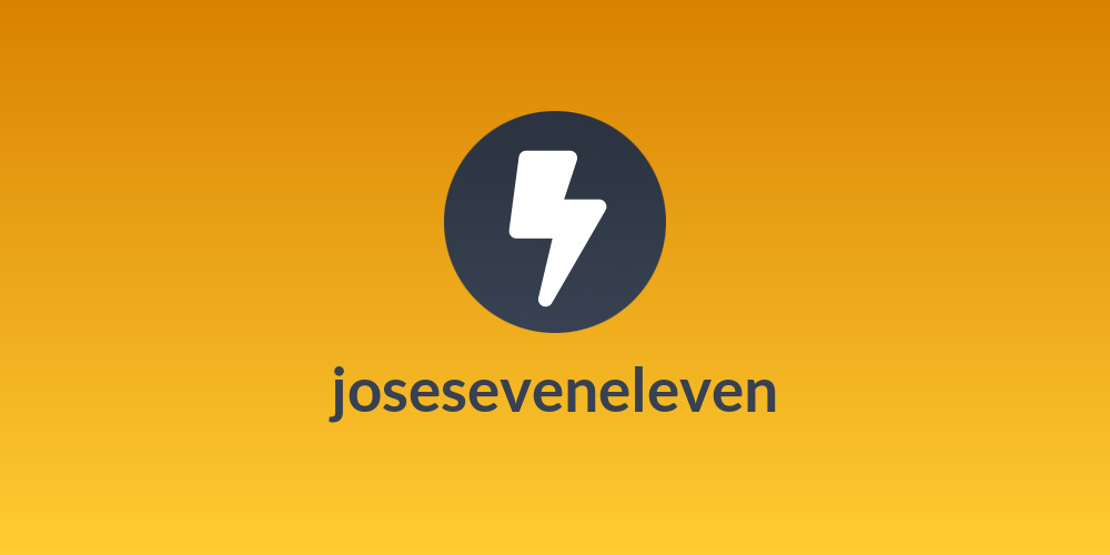 �joseseveneleven�