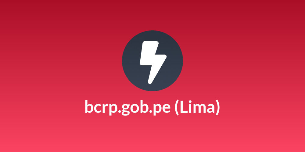 bcrp.gob.pe (Lima)