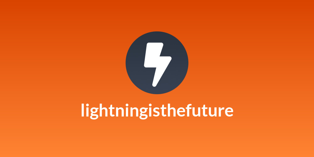 lightningisthefuture