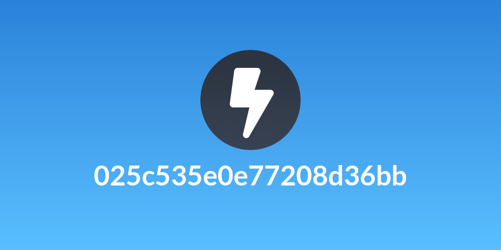 025c535e0e77208d36bb