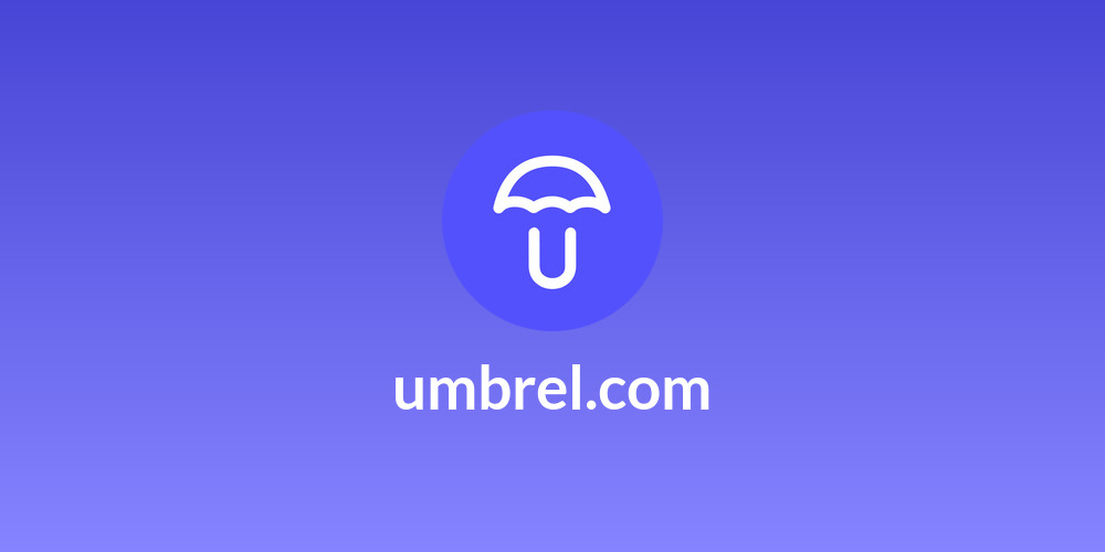 ☂️ umbrel.com