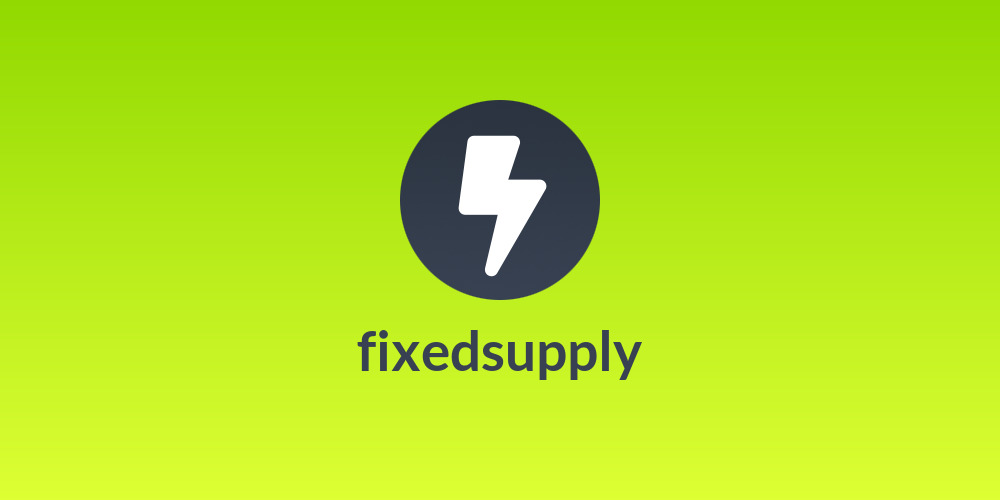 fixedsupply