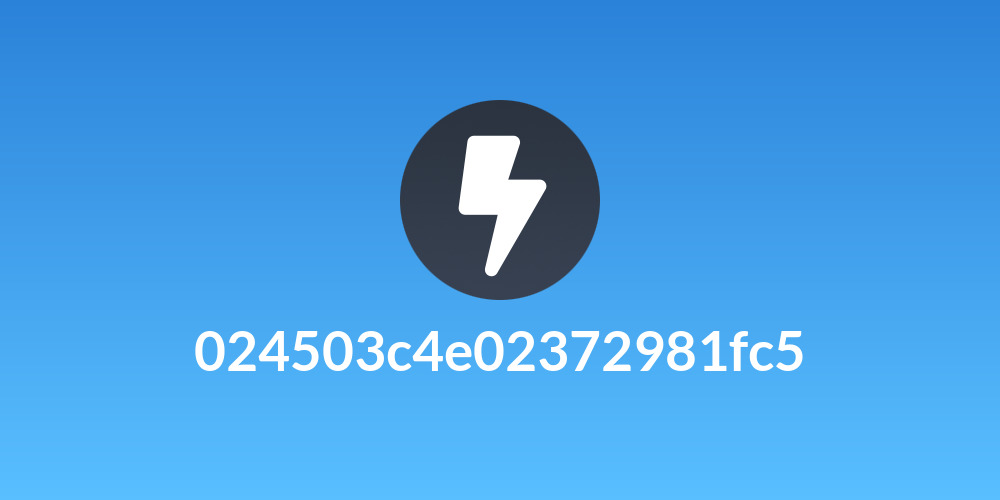 024503c4e02372981fc5