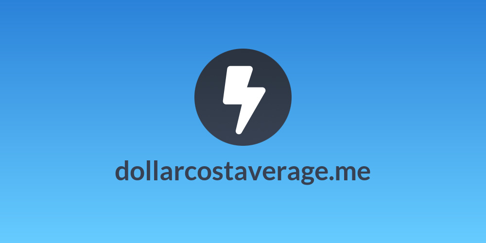 dollarcostaverage.me