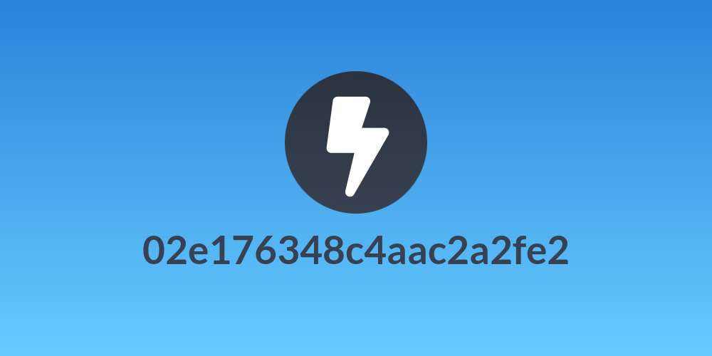 02e176348c4aac2a2fe2