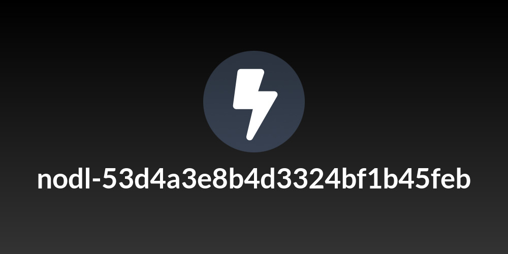 nodl-53d4a3e8b4d3324bf1b45feb