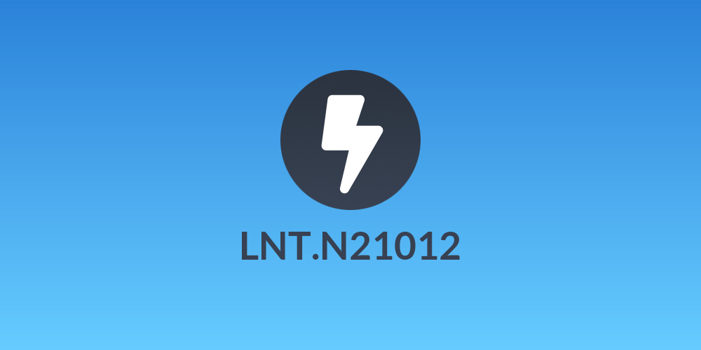 LNT.N21012