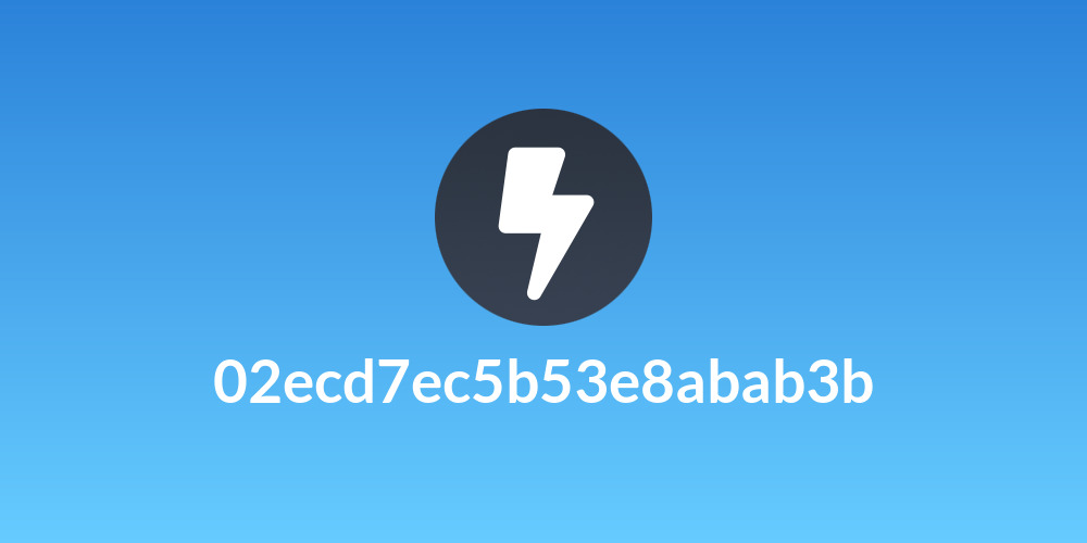 02ecd7ec5b53e8abab3b