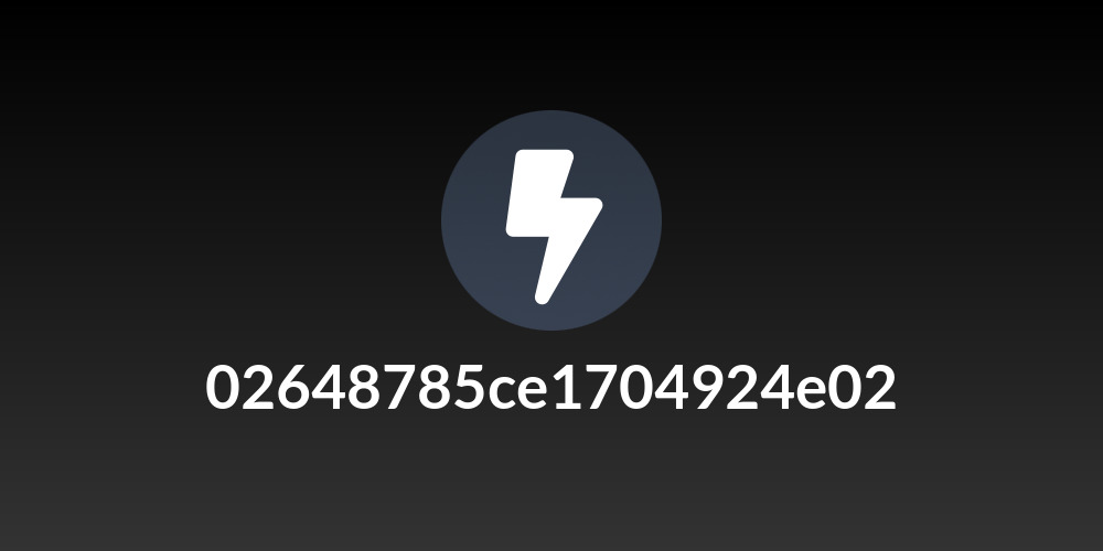 02648785ce1704924e02