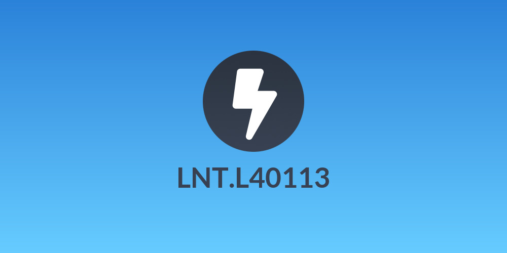 LNT.L40113