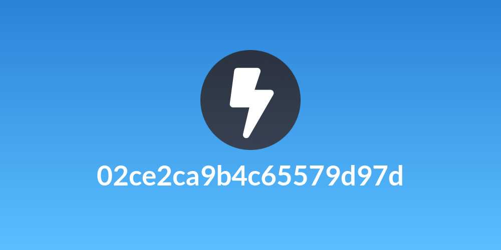 02ce2ca9b4c65579d97d