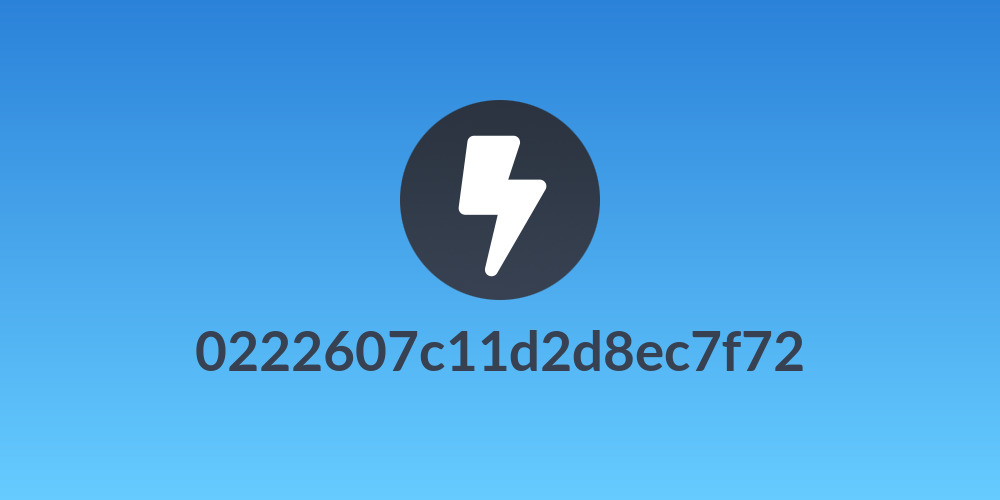 0222607c11d2d8ec7f72