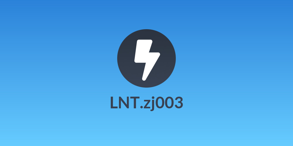 LNT.zj003