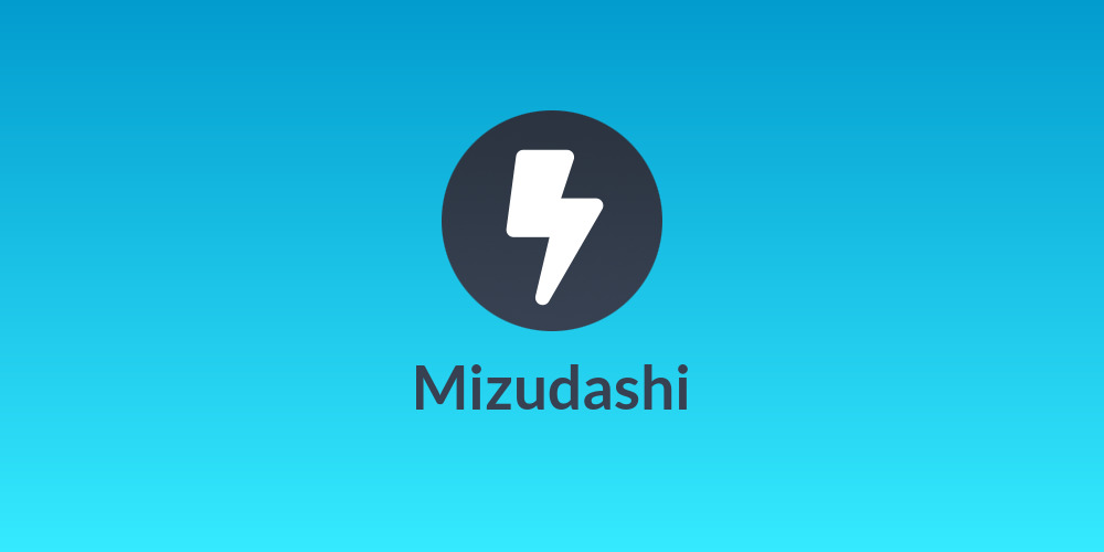 Mizudashi
