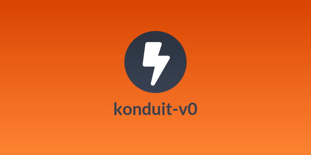 konduit-v0