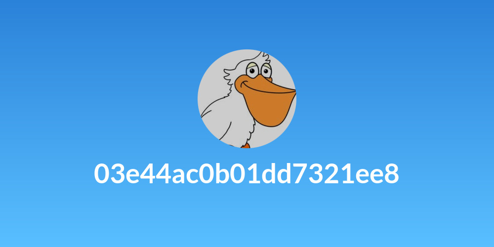 03e44ac0b01dd7321ee8