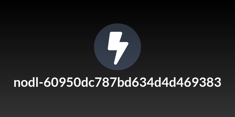 nodl-60950dc787bd634d4d469383