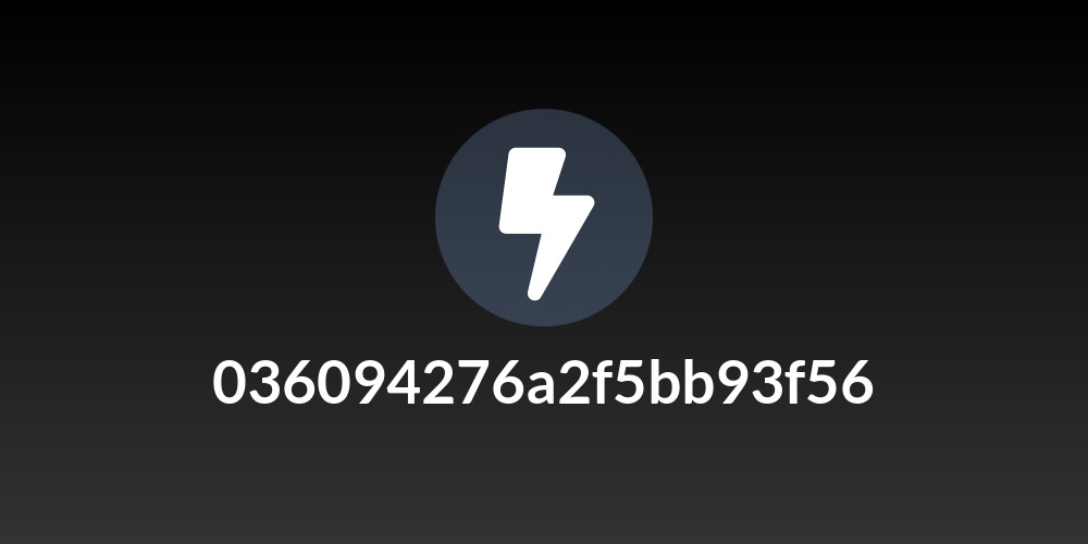 036094276a2f5bb93f56