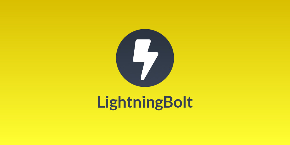 Lightning⚡️Bolt