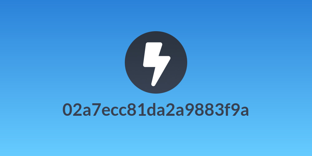 02a7ecc81da2a9883f9a
