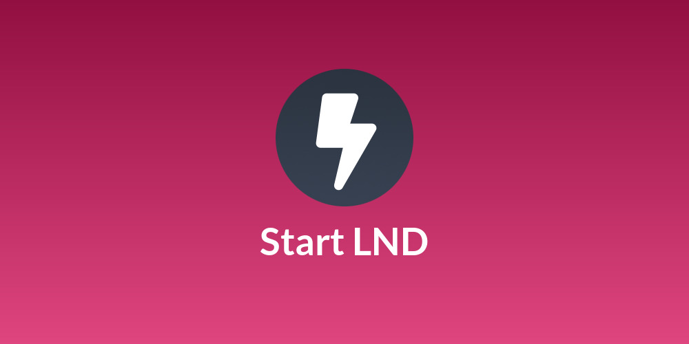 Start LND