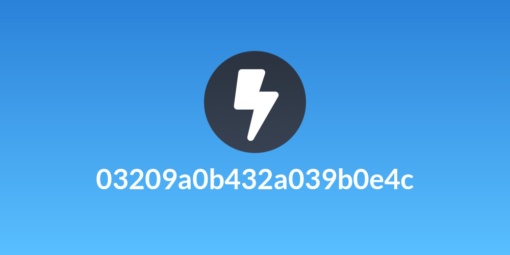 03209a0b432a039b0e4c