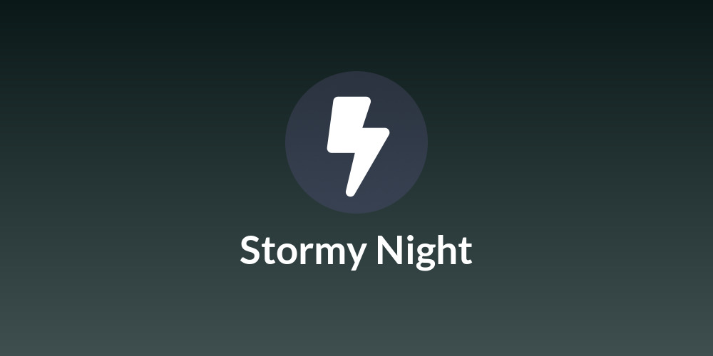Stormy Night