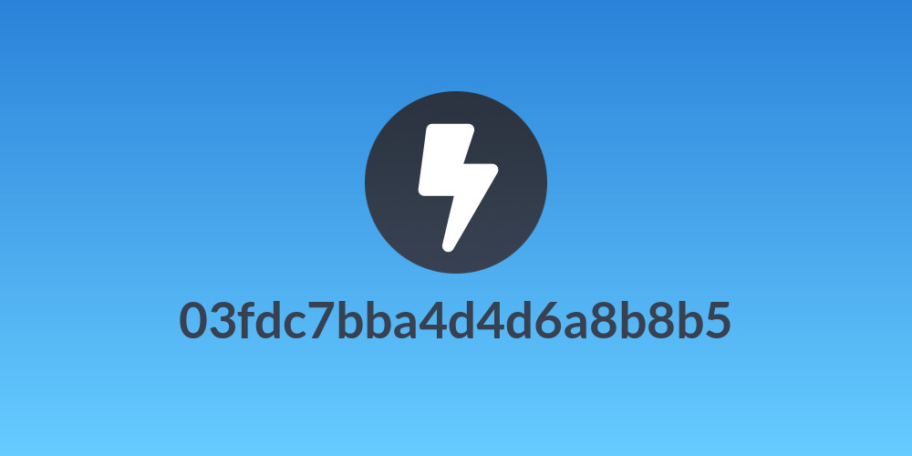 03fdc7bba4d4d6a8b8b5