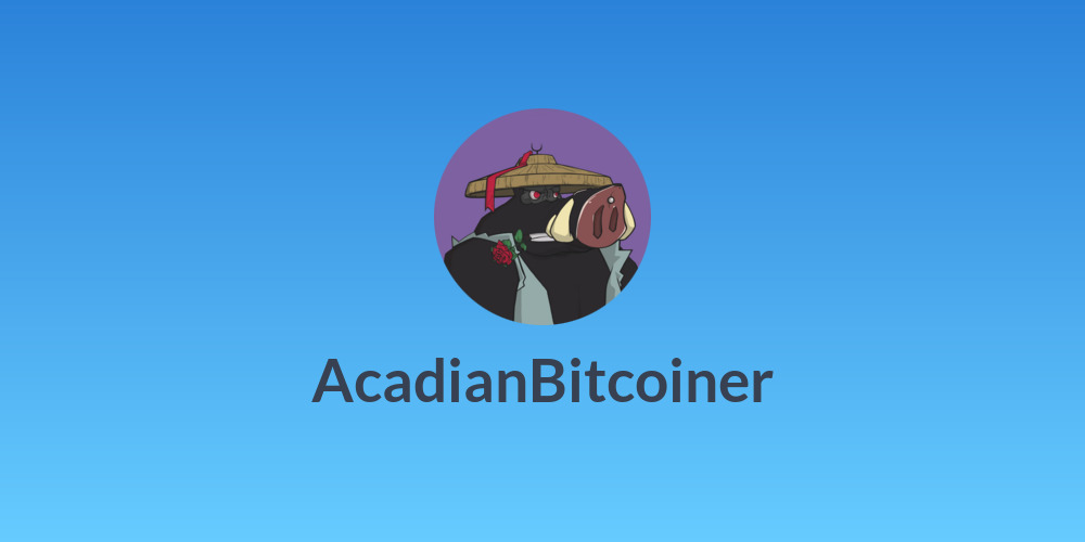 AcadianBitcoiner