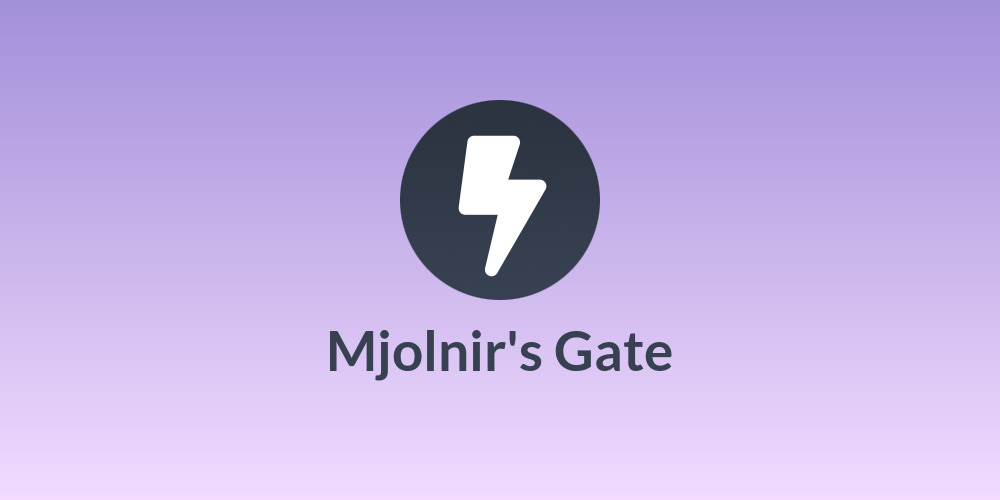 Mjolnir's Gate