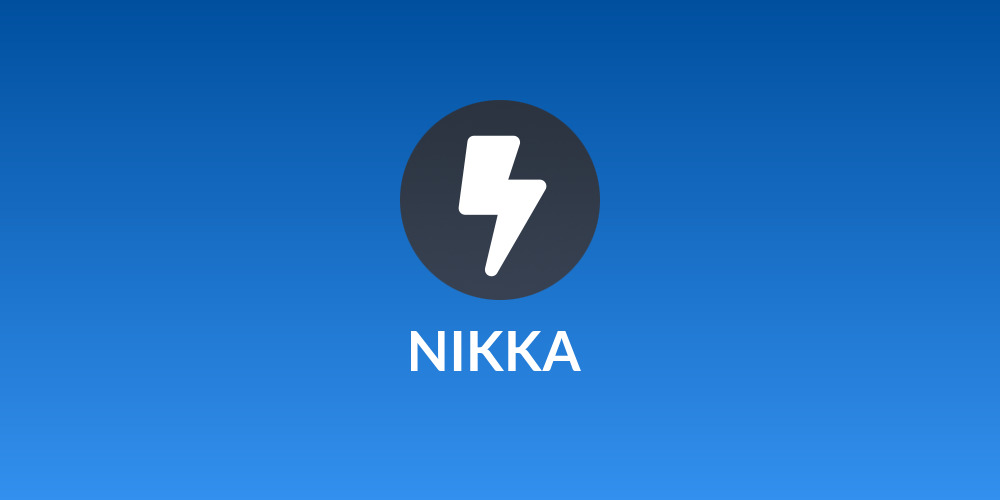 NIKKA 🇸🇻⚡