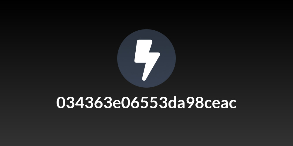 034363e06553da98ceac