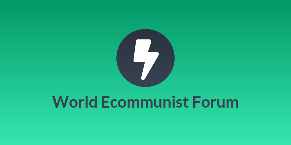 World Ecommunist Forum