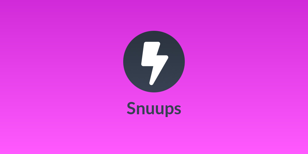 Snuups