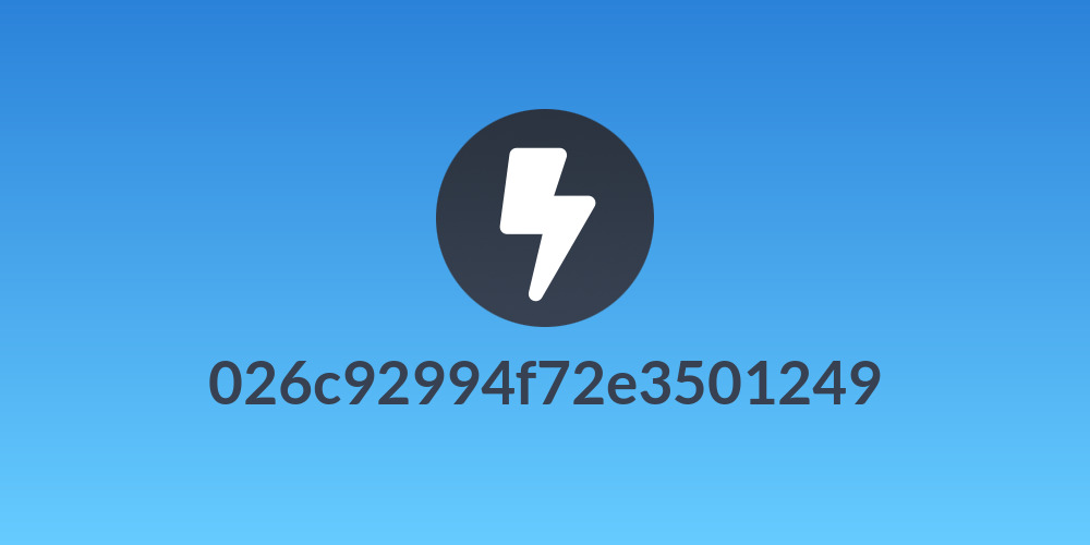 026c92994f72e3501249