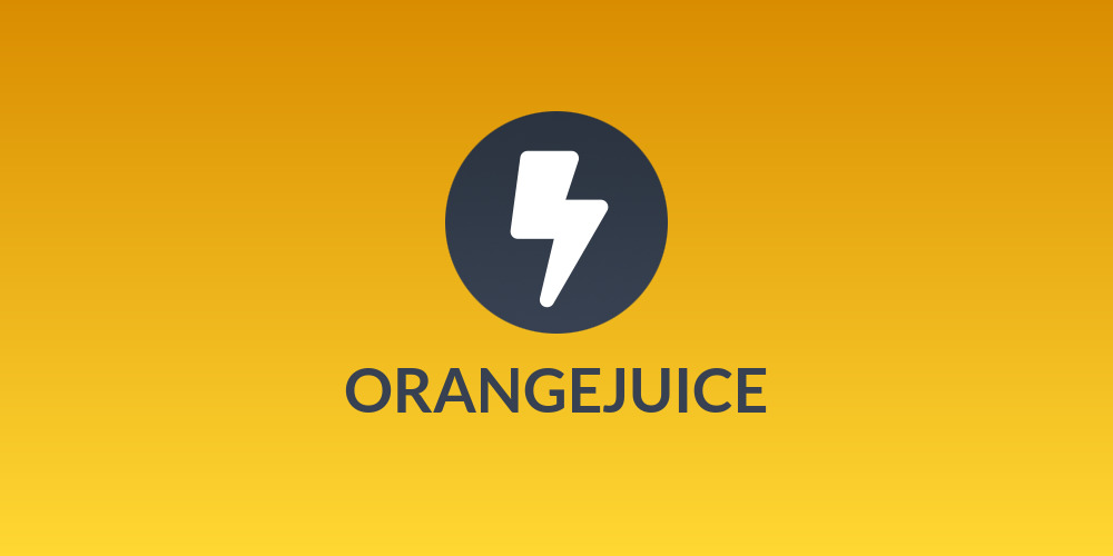 ORANGEJUICE