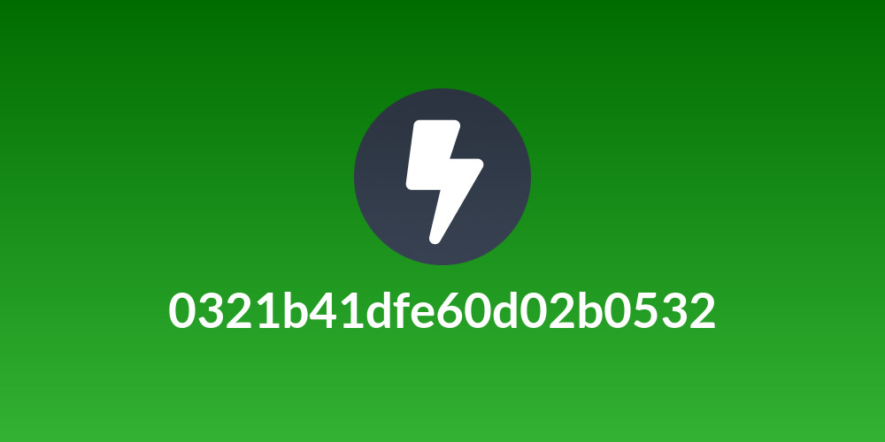 0321b41dfe60d02b0532