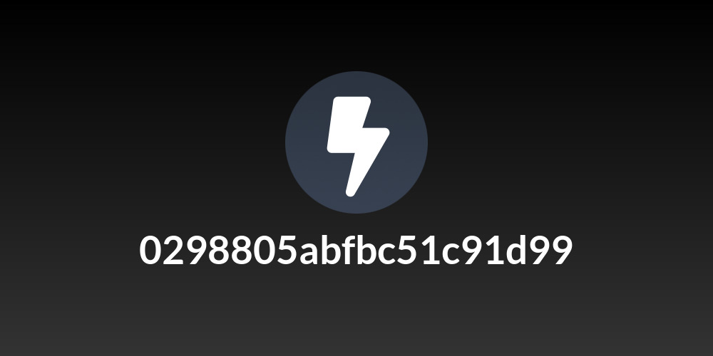 0298805abfbc51c91d99
