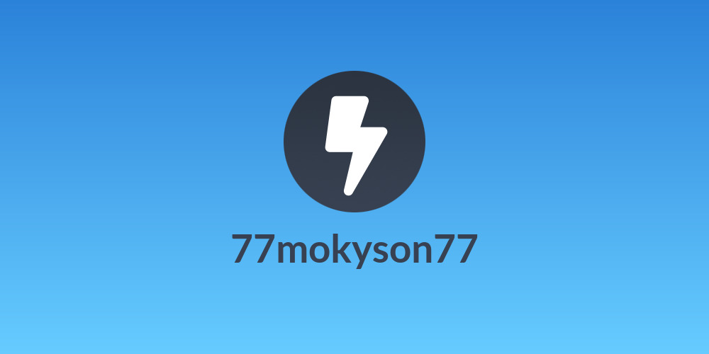 77mokyson77